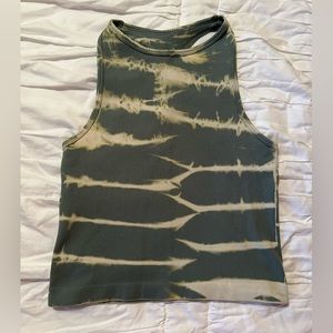 Free people intimacy crop tank. Tie dye color. Size xs/s
